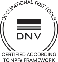 DNV Certified - Occupational Test Tools